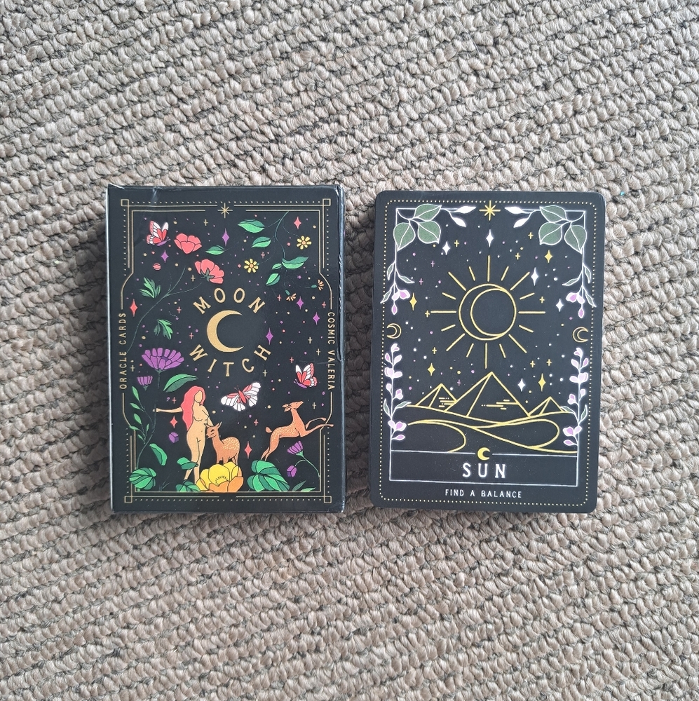 SOLD OUT!!!   Moon With Oracle A 42-Card Deck